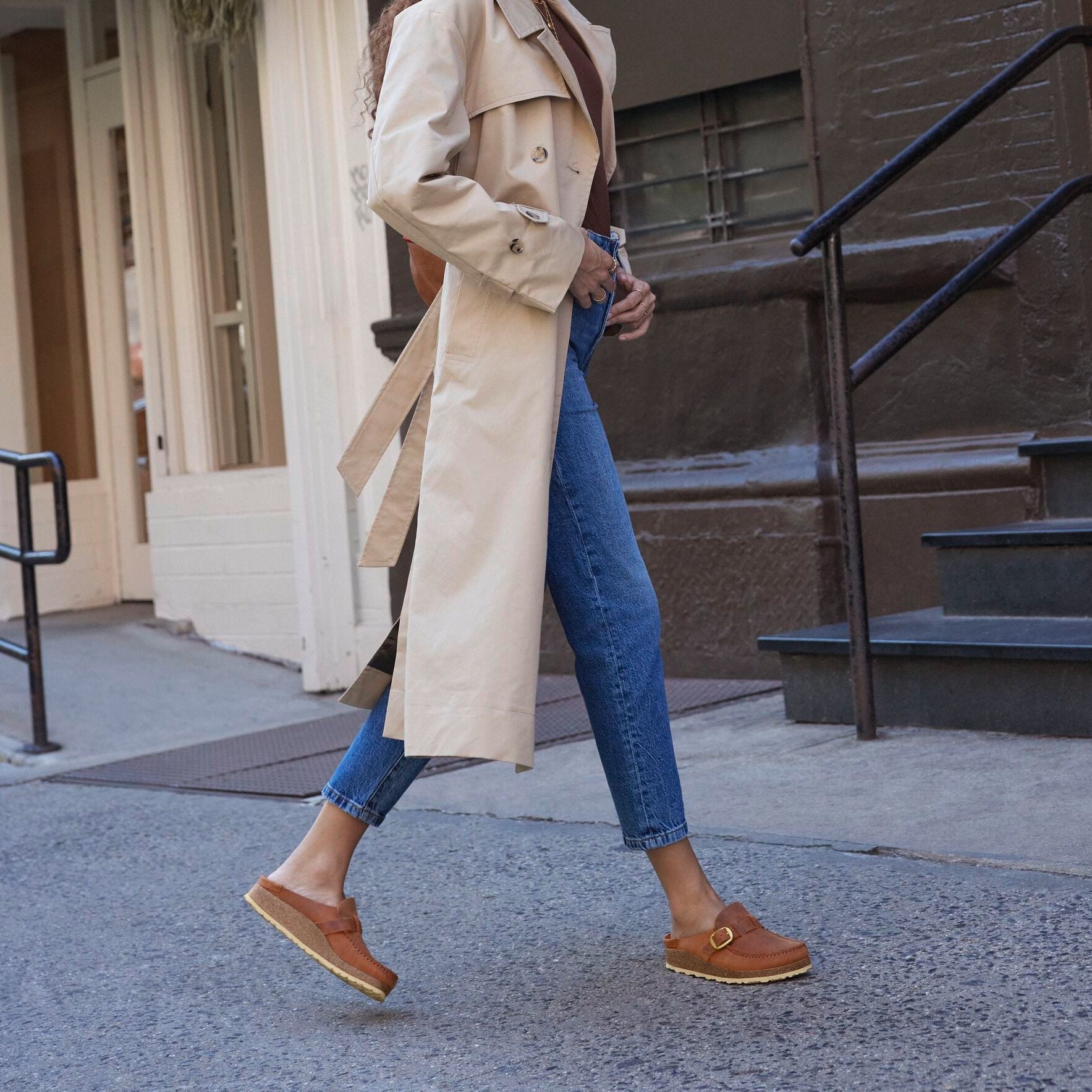 Birkenstock Buckley cognac oiled leather