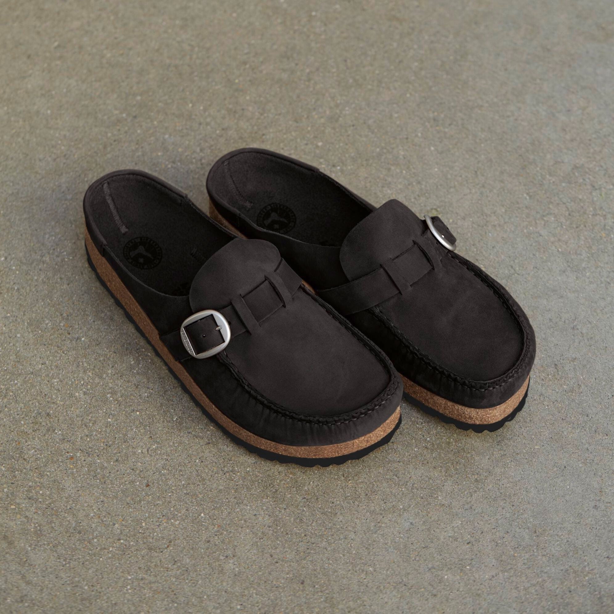Birkenstock Buckley black oiled leather 35N
