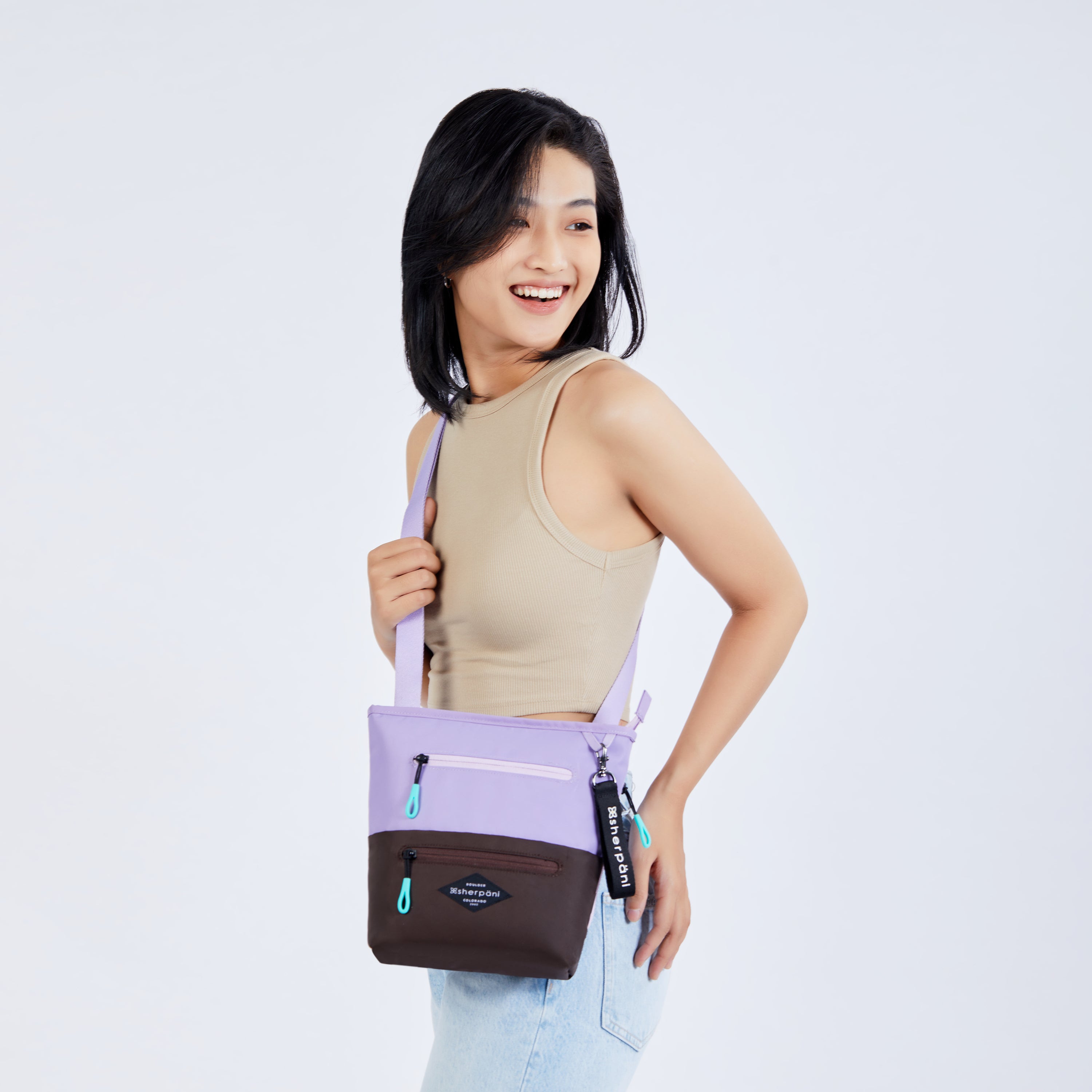 Sherpani Sadie V1 Crossbody lavender